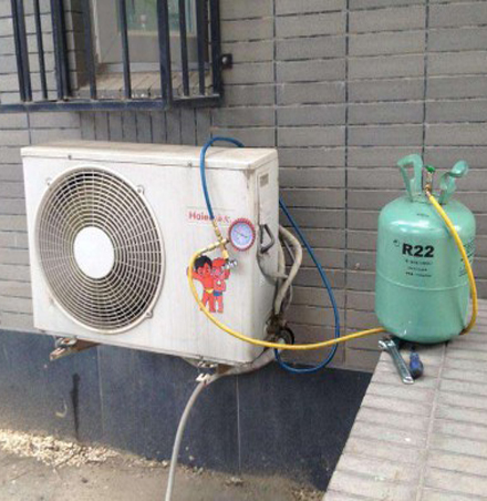 通许空调加氟